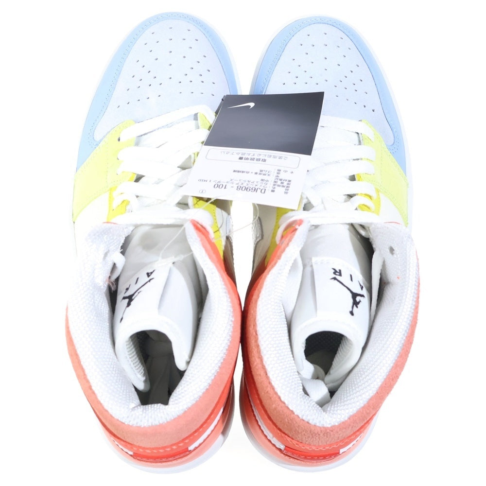 NIKE(ナイキ) WMNS AIR JORDAN MID To My First Coach エアジョーダン 1 ミッド トゥ マイ ファースト コーチ ミドルカットスニーカー マルチ US8/25cm DJ6908-100