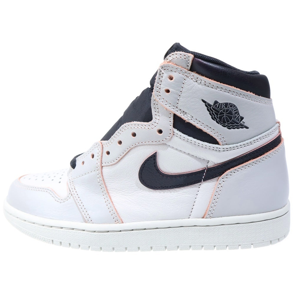 NIKE SB(ナイキエスビー) AIR JORDAN 1 RETRO HIGH OG DEFIANT NYC TO PARIS エアジョーダン 1 ディファイアント ハイカットスニーカー グレー US6.5/24.5cm CD6578-006