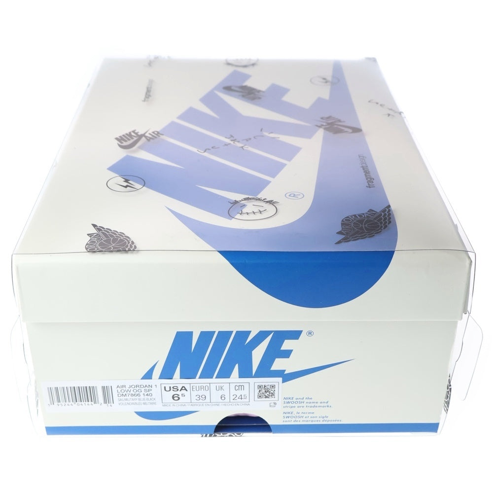 NIKE(ナイキ) ×TRAVIS SCOTT FRAGMENT DESIGN AIR JORDAN 1 LOW OG SP エアジョーダン1 ローカットスニーカー US6.5/24.5cm DM7866-140