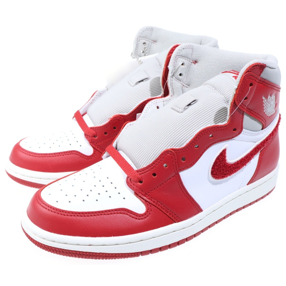 NIKE(ナイキ) W AIR JORDAN 1 RETRO HIGH OG VARSITY RED ウィメンズ エアジョーダン 1 ハイ バーシティレッド ハイカットスニーカー レッド/ホワイト US9/26cm DJ4891-061 レディース