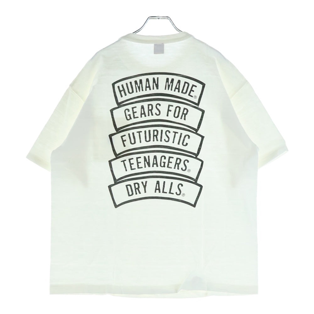 HUMAN MADE(ヒューマンメイド) Back Logo Circle S/S Tee バックロゴサークル 半袖Tシャツ ホワイト HM18CS002
