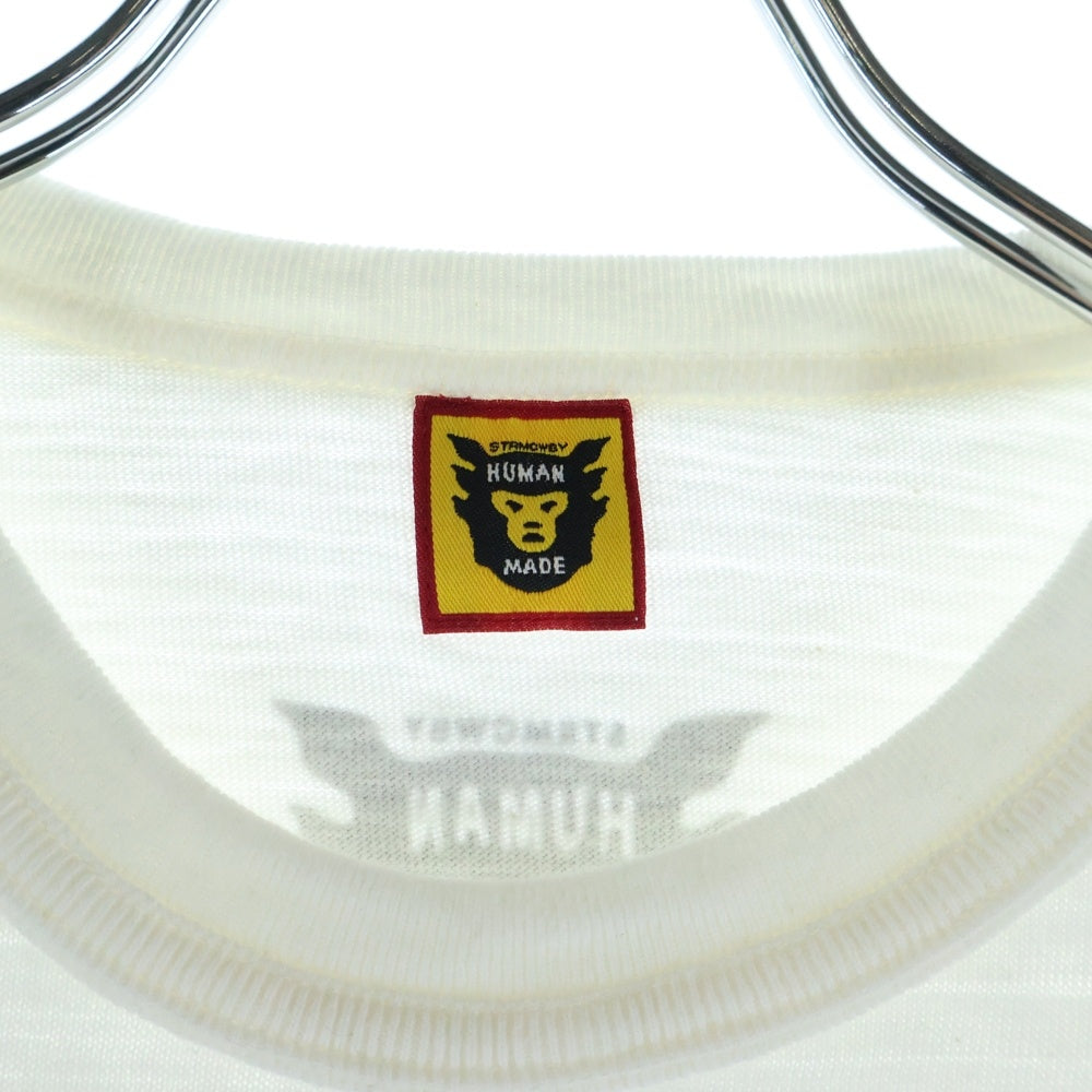 HUMAN MADE(ヒューマンメイド) Small Herat S/S Tee スモール ハートプリント 半袖Tシャツ ホワイト HM17TE021