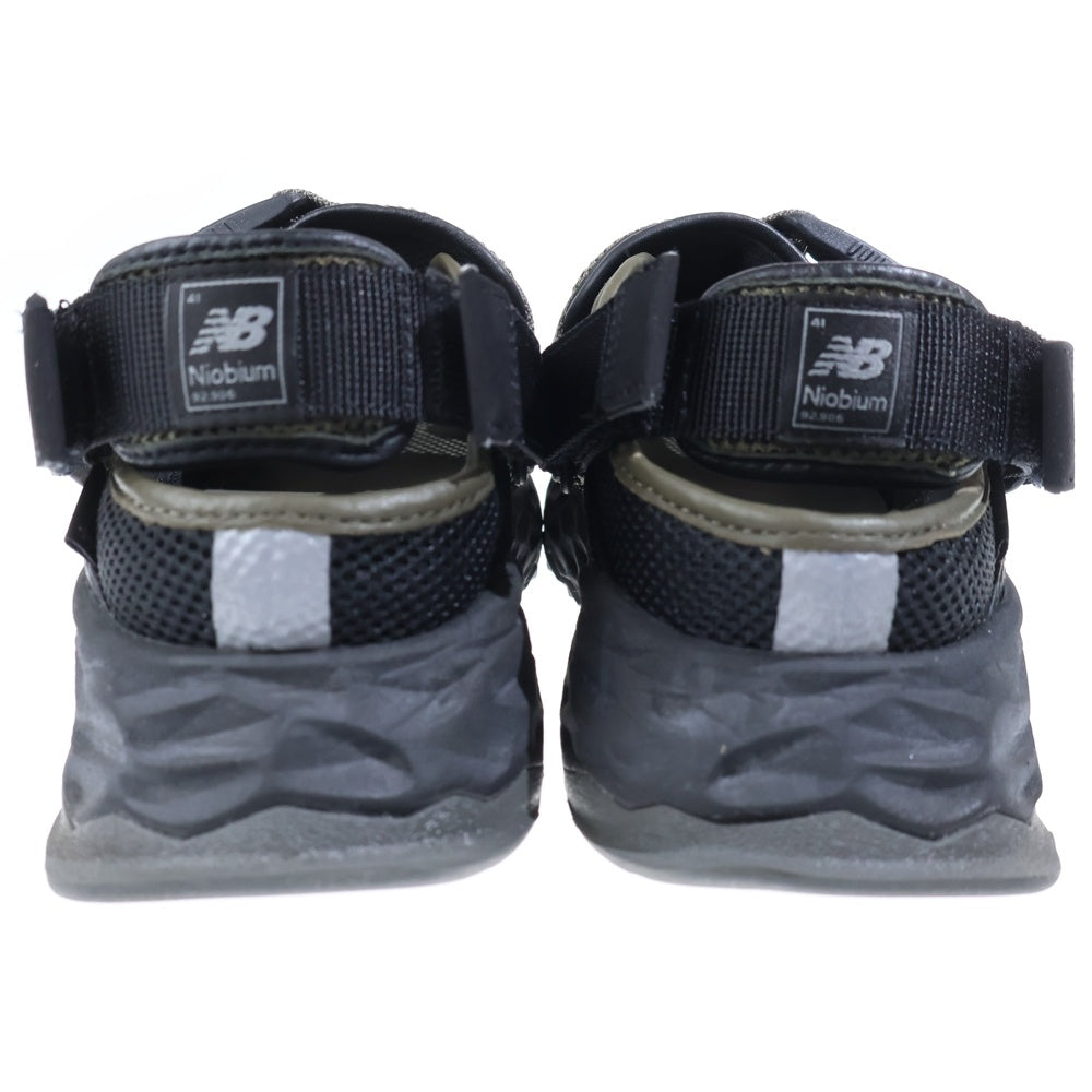 New Balance(ニューバランス) MSNB2SP2 ×tokyo design studio ×Snow Peak 東京デザインスタジオ スノーピーク メッシュ ローカットスニーカー サンダル カーキ US9.5/27.5cm