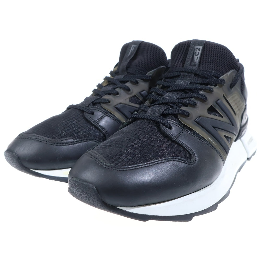 New Balance(ニューバランス) MSRC2CDH ×tokyo design studio ×COMME des GARCONS HOMME 東京デザインスタジオ コムデギャルソンオム メッシュ レザー ローカットスニーカー US9/27cm