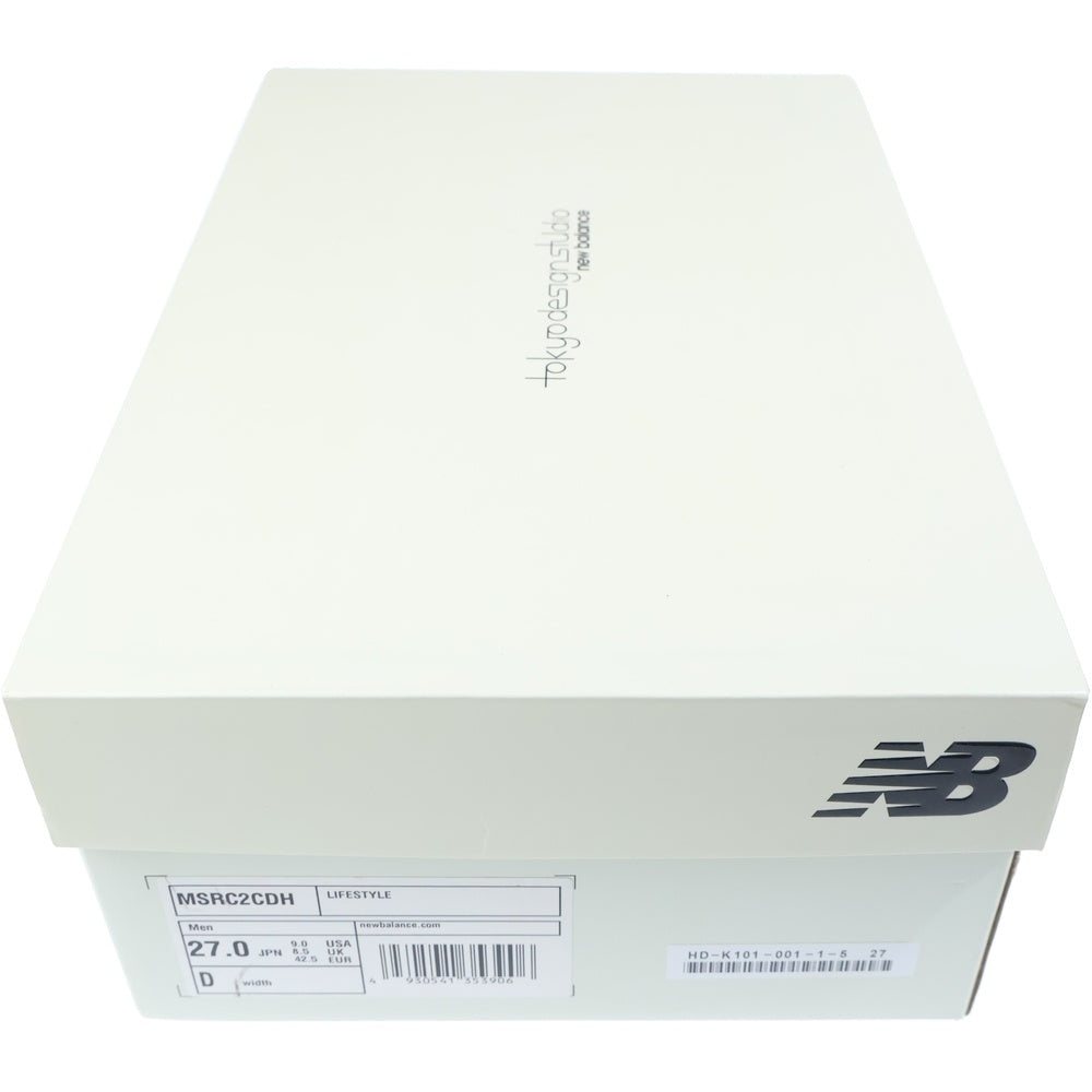 New Balance(ニューバランス) MSRC2CDH ×tokyo design studio ×COMME des GARCONS HOMME 東京デザインスタジオ コムデギャルソンオム メッシュ レザー ローカットスニーカー US9/27cm