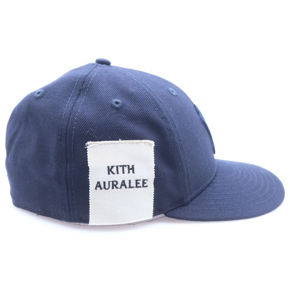NEW ERA(ニューエラ) ×KITH ×AURALEE キス オーラリー ベースボールキャップ 帽子 ネイビー 7 3/8