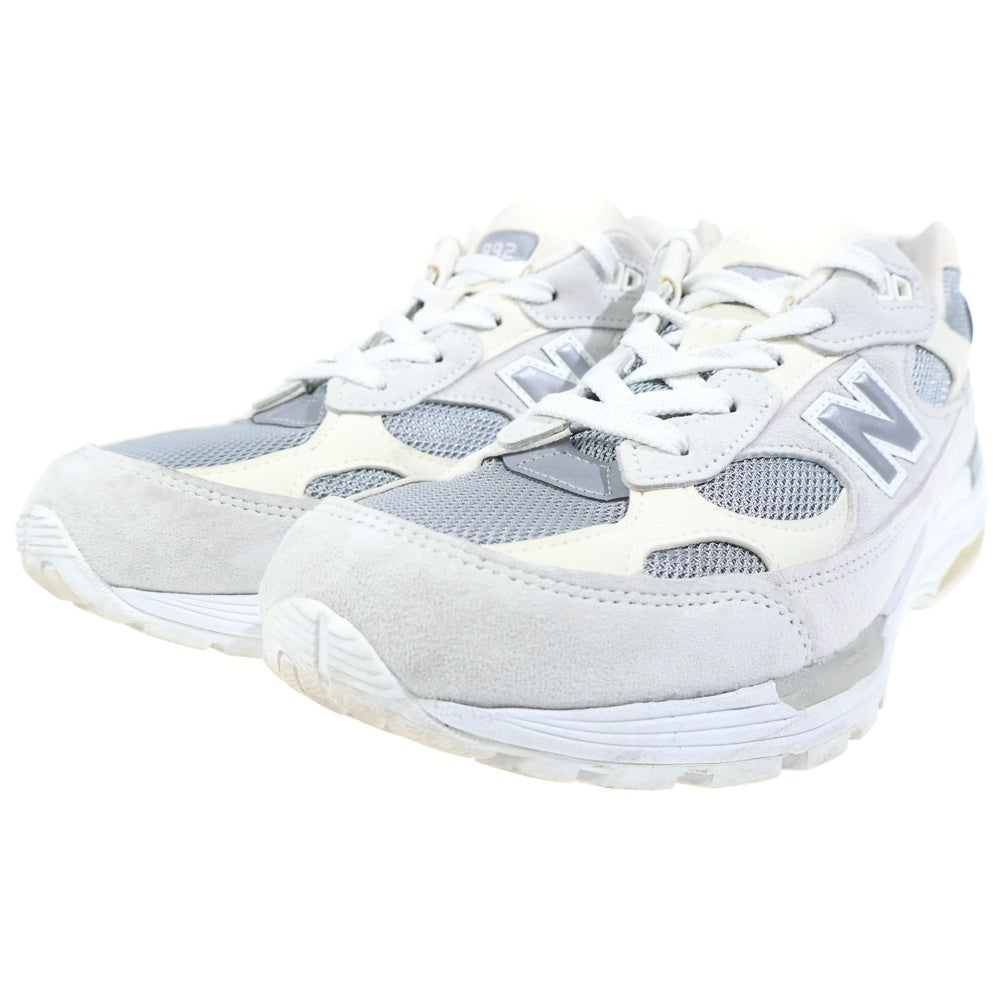 New Balance(ニューバランス) M992NC メッシュ スウェードレザー ローカットスニーカー グレー US9.5/27.5cm