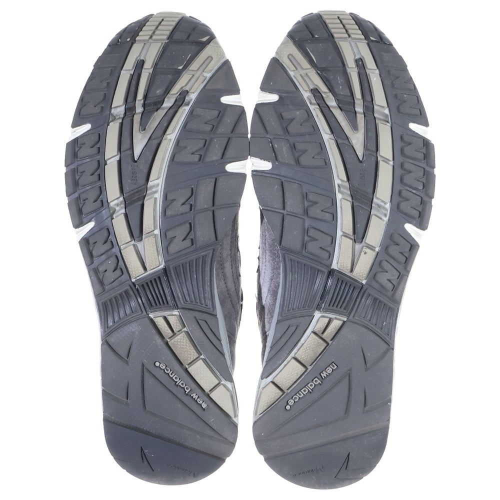 New Balance(ニューバランス) M991SGN メッシュ スウェードレザー ローカットスニーカー グレー/ネイビー US9.5/27.5cm