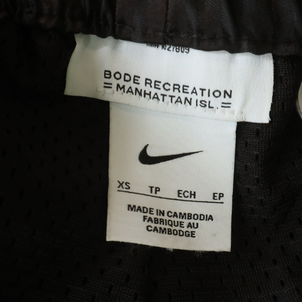 NIKE(ナイキ) 24SS ×BODE SCRIMMAGE PANTS ボーディ サイドライン ビーズ装飾 スクリメージ パンツ ブラウン FJ0201-235