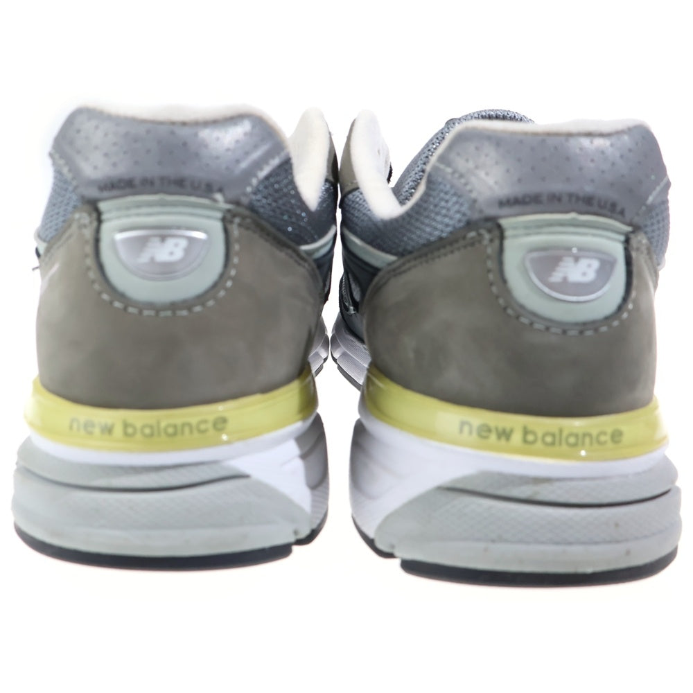 New Balance(ニューバランス) M990XG4 メッシュ スウェードレザー ローカットスニーカー グレー US9.5/27.5cm