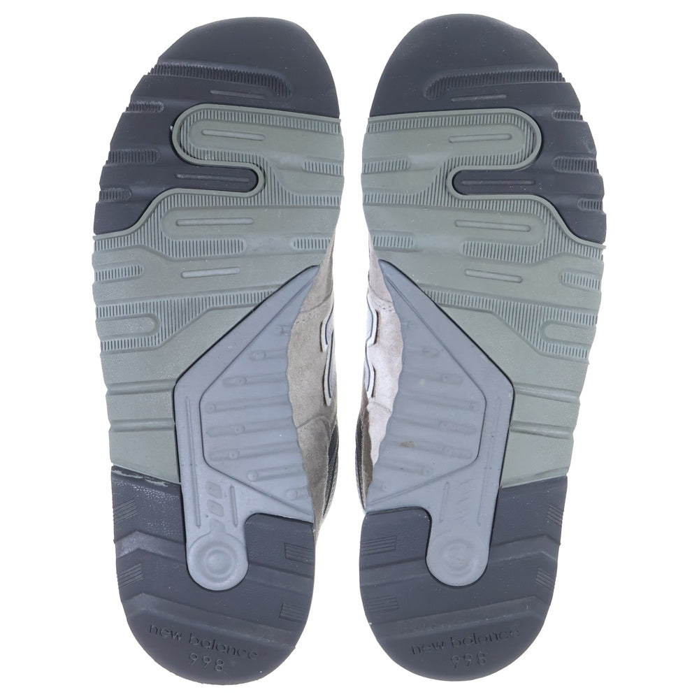 New Balance(ニューバランス) M9975GR メッシュ スウェードレザー ローカットスニーカー グレー US9.5/27.5cm