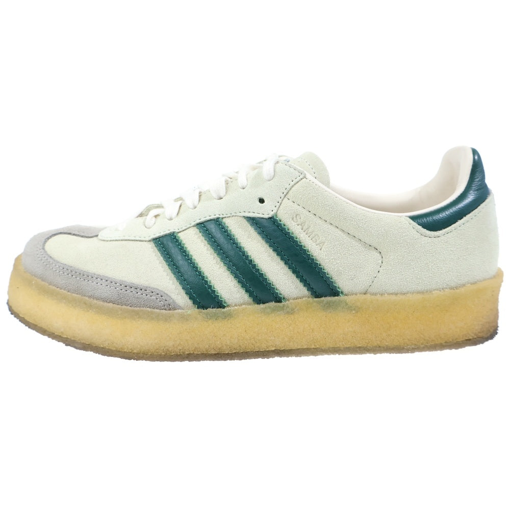 adidas(アディダス) SAMBA KITH CLARKS Ronnie Fieg ローカットスニーカー ベージュ/グリーン US9/27cm ID7297