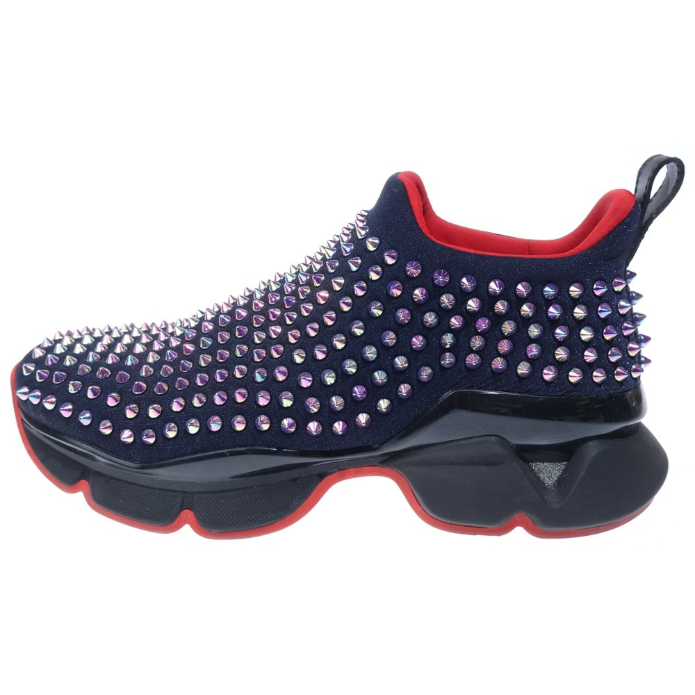 CHRISTIAN LOUBOUTIN(クリスチャンルブタン) SPIKE SOCK スパイク ソック ローカット スニーカー ブラック 1190270