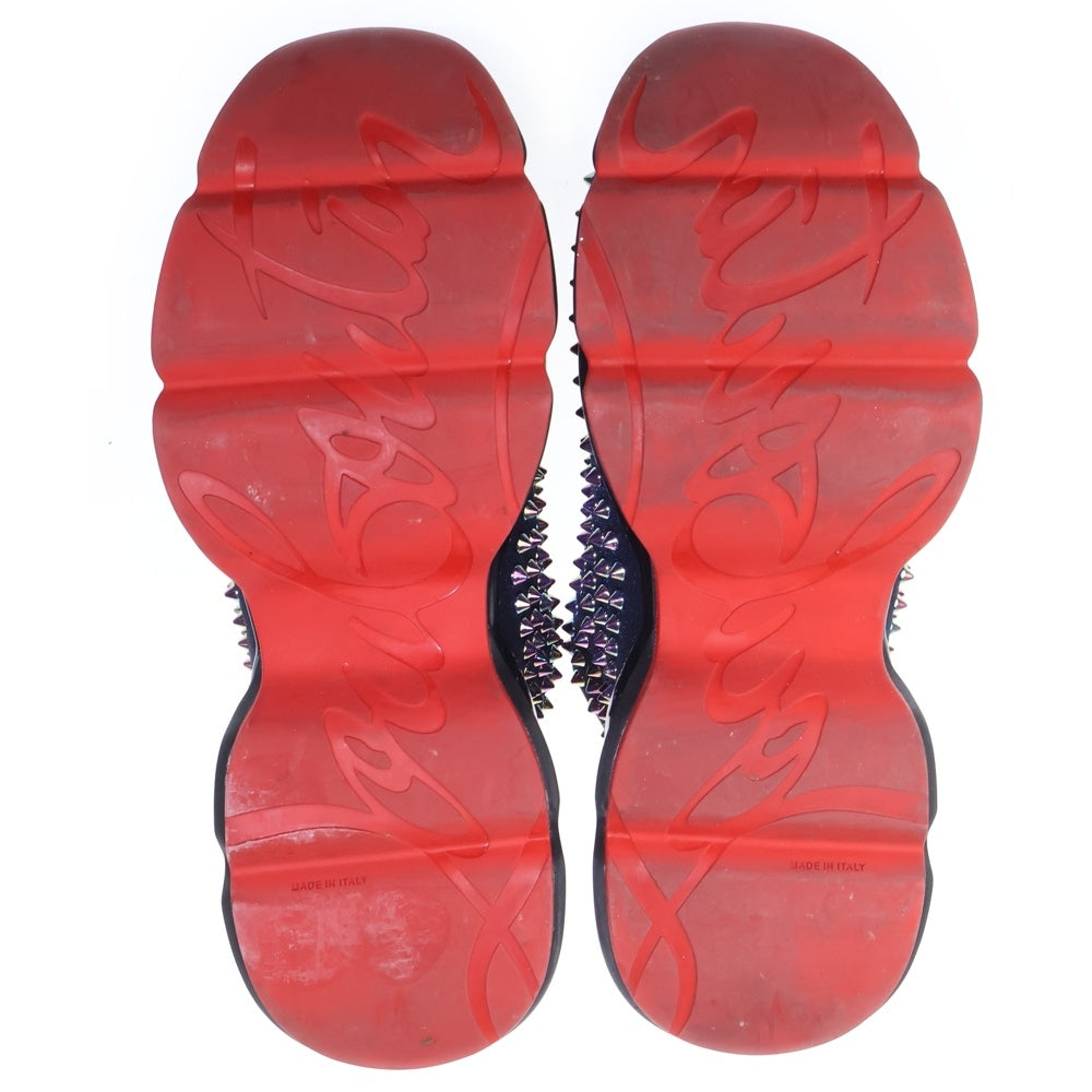 CHRISTIAN LOUBOUTIN(クリスチャンルブタン) SPIKE SOCK スパイク ソック ローカット スニーカー ブラック 1190270