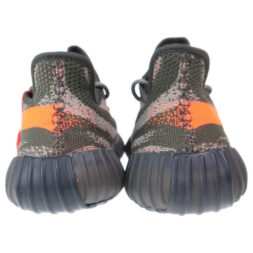 adidas(アディダス) YEEZY BOOST 350V2 CARBON BELUGA イージーブースト カーボン ベルーガ ローカットスニーカー グレー/オレンジ US9.5/27.5cm HQ7045