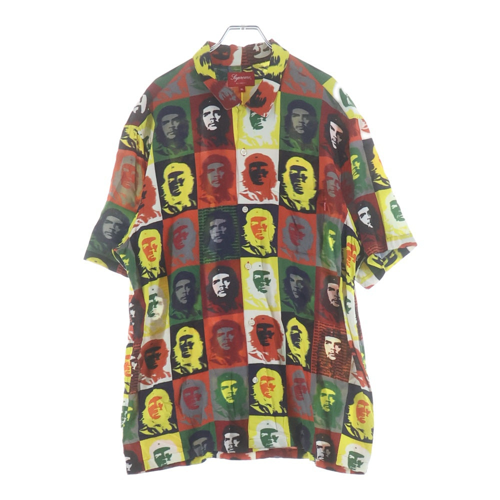 SUPREME(シュプリーム) 20SS Che Rayon S/S Shirt チェゲバラ 総柄デザイン レーヨン半袖シャツ マルチカラー