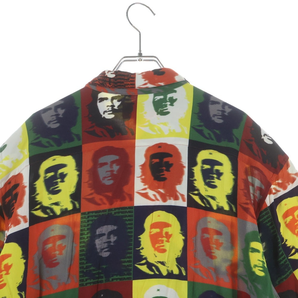 SUPREME(シュプリーム) 20SS Che Rayon S/S Shirt チェゲバラ 総柄デザイン レーヨン半袖シャツ マルチカラー