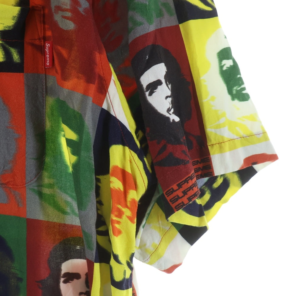 SUPREME(シュプリーム) 20SS Che Rayon S/S Shirt チェゲバラ 総柄デザイン レーヨン半袖シャツ マルチカラー