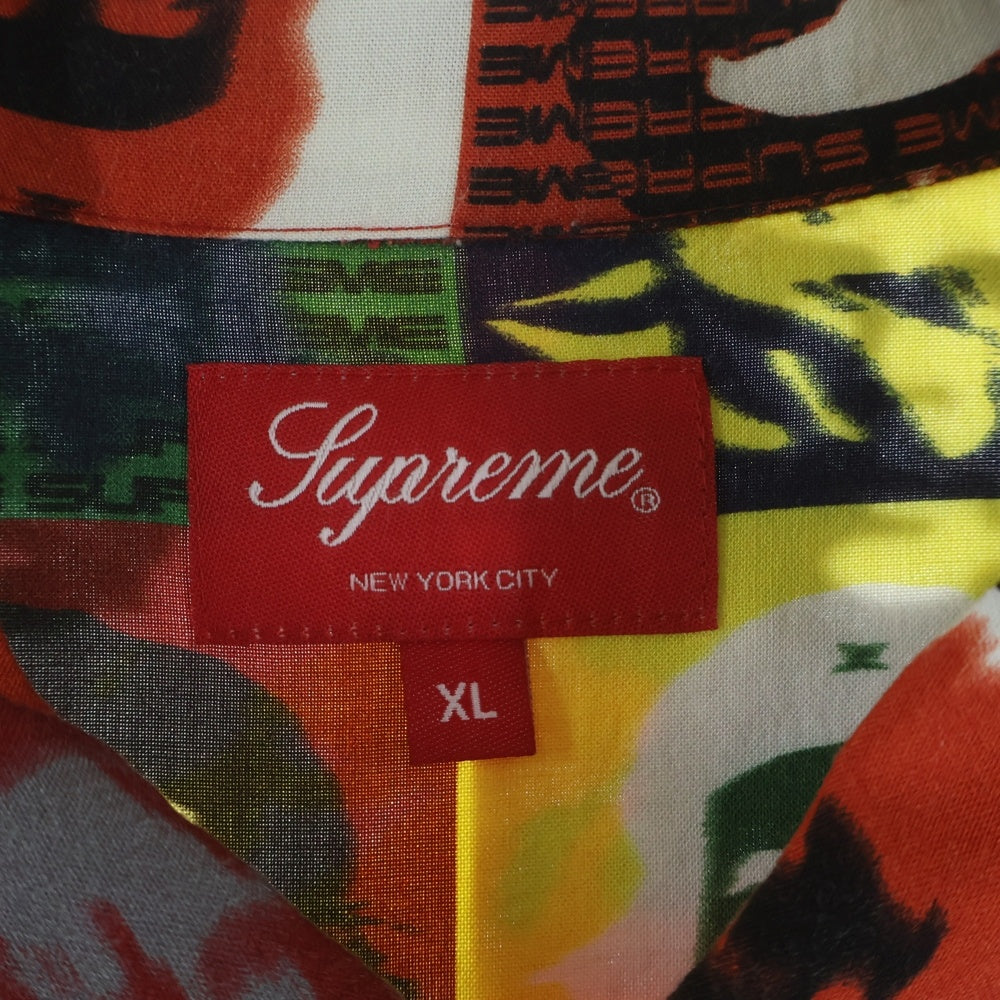SUPREME(シュプリーム) 20SS Che Rayon S/S Shirt チェゲバラ 総柄デザイン レーヨン半袖シャツ マルチカラー