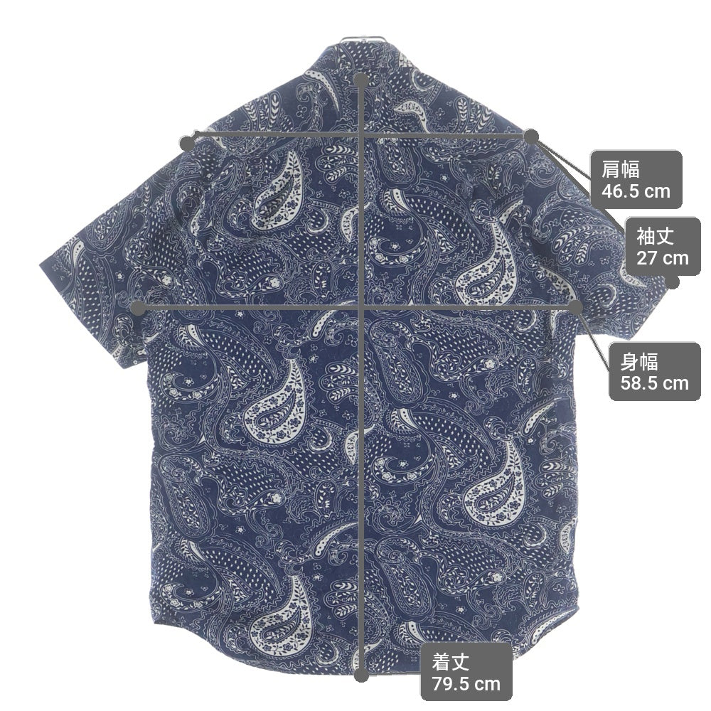 Supreme - Paisley S/S Shirt ペイズリー SUPREME(シュプリーム) 13SS Paisley S/S Shirt ペイズリー柄 半袖