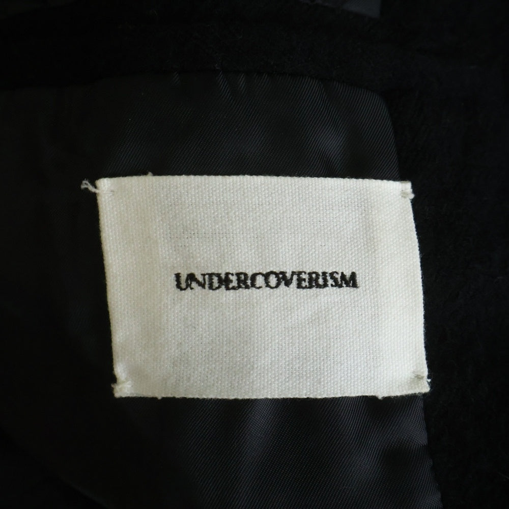 UNDERCOVERISM(アンダーカバイズム) 11AW IMIRROR期 ウールロングコート アウター ブラック H4302-1