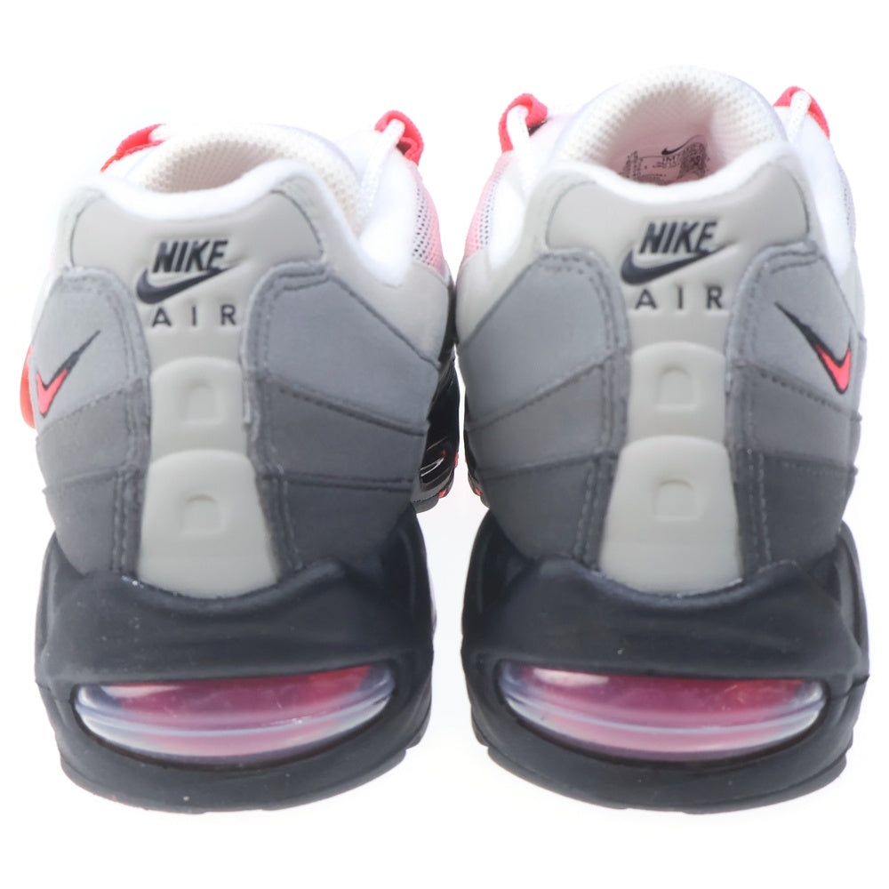 NIKE(ナイキ) AIR MAX 95 OG BIG BUBBLE SOLAR RED IM7410-001 エアマックス95 ビッグバブル ソーラーレッド ローカットスニーカー グレー/レッド US8.5/26.5cm