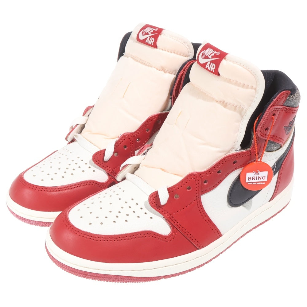 NIKE(ナイキ) AIR JORDAN 1 HIGH OG LOST & FOUND CHICAGO DZ5485-612 エアジョーダン1 ロスト&ファウンド ハイカットスニーカー ブラック/ホワイト/レッド US8.5/26.5cm