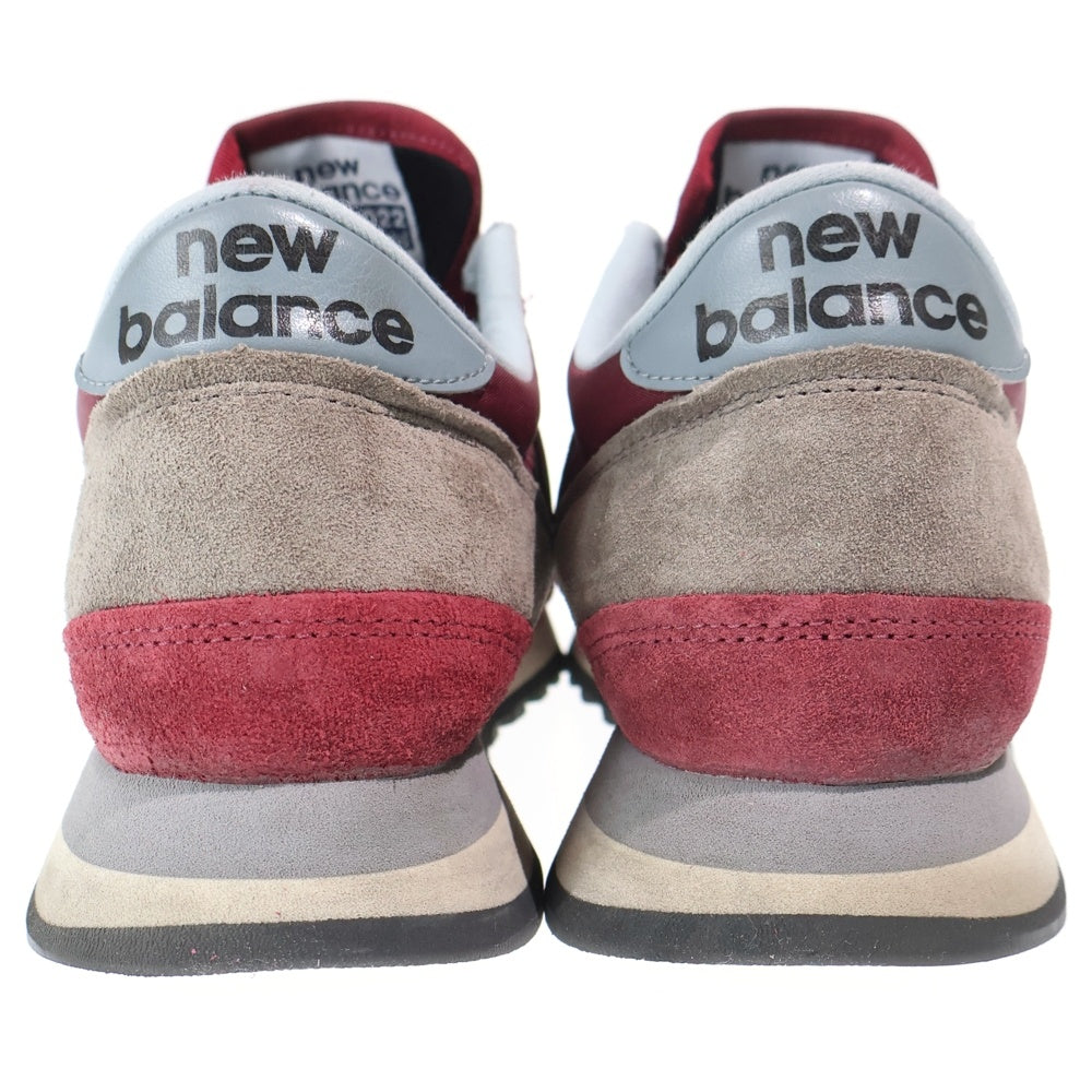 New Balance(ニューバランス) 40周年記念 M730UKF スウェードローカットスニーカー バーガンディー US7.5/25.5cm