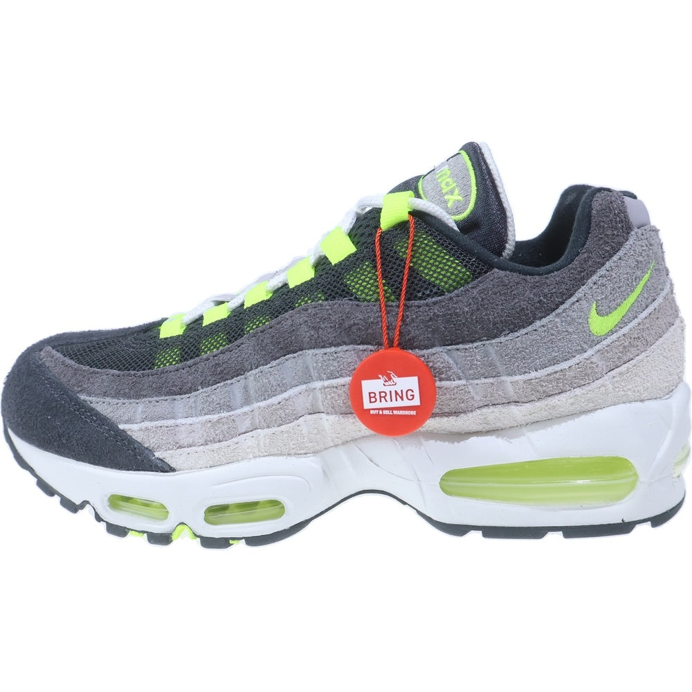 NIKE(ナイキ) ×MoMA Design Store Exclusive AIR MAX 95 OG HM4738-001 モマデザイン エアマックス95 ローカットスニーカー グレー/ブラック/イエロー US8.5/26.5cm