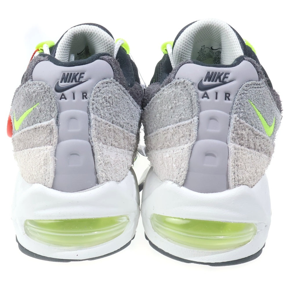 NIKE(ナイキ) ×MoMA Design Store Exclusive AIR MAX 95 OG HM4738-001 モマデザイン エアマックス95 ローカットスニーカー グレー/ブラック/イエロー US8.5/26.5cm