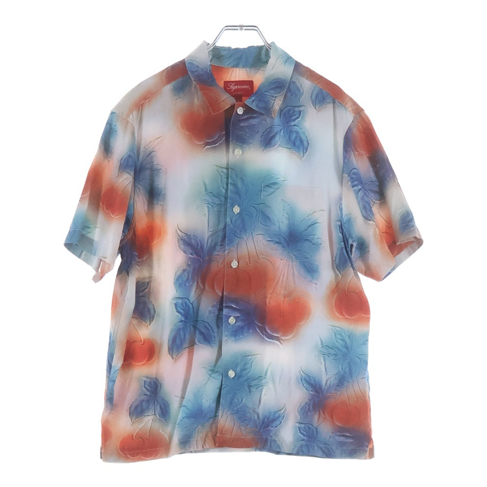SUPREME(シュプリーム) 23SS Cherries S/S Shirt チェリー レーヨン半袖シャツ マルチカラー