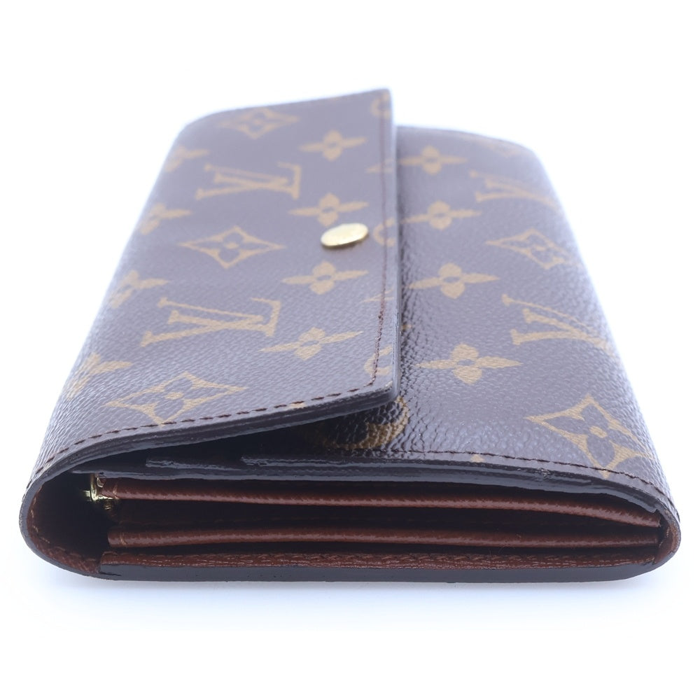 LOUIS VUITTON(ルイヴィトン) ポシェット ポルト モネ クレディ モノグラム 長財布 レディース ブラウン M61726
