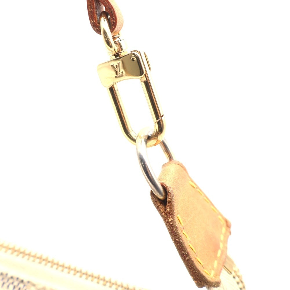 LOUIS VUITTON(ルイヴィトン) ダミエアズール ポシェット アクセソワール バッグ ポーチ ホワイト レディース N51986