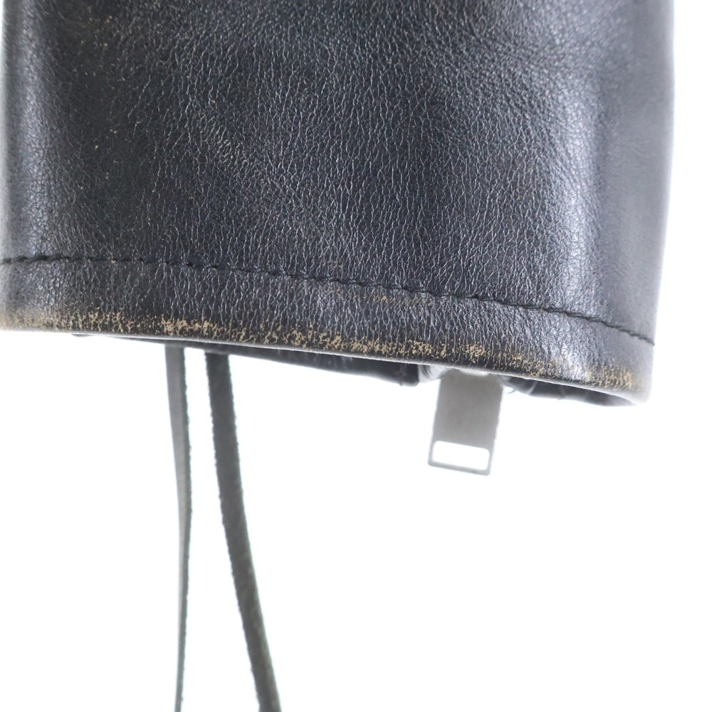SAINT LAURENT PARIS(サンローランパリ) 13AW クラシック モーター サイクル ダブルライダース レザー ジャケット ブラック 330462