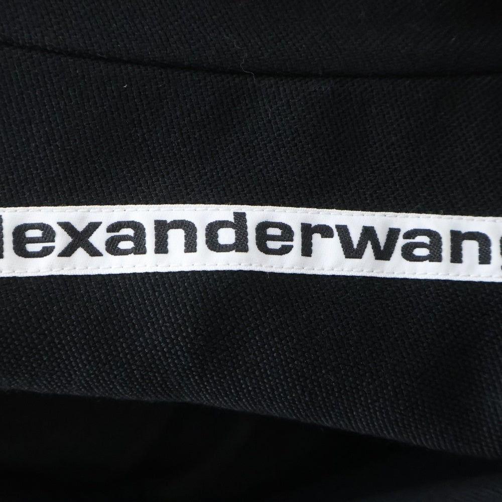 ALEXANDER WANG(アレキサンダーワン) TAILORED SHIRT JACKET ウール テーラード シャツ ジャケット ブラック 6WC3241057