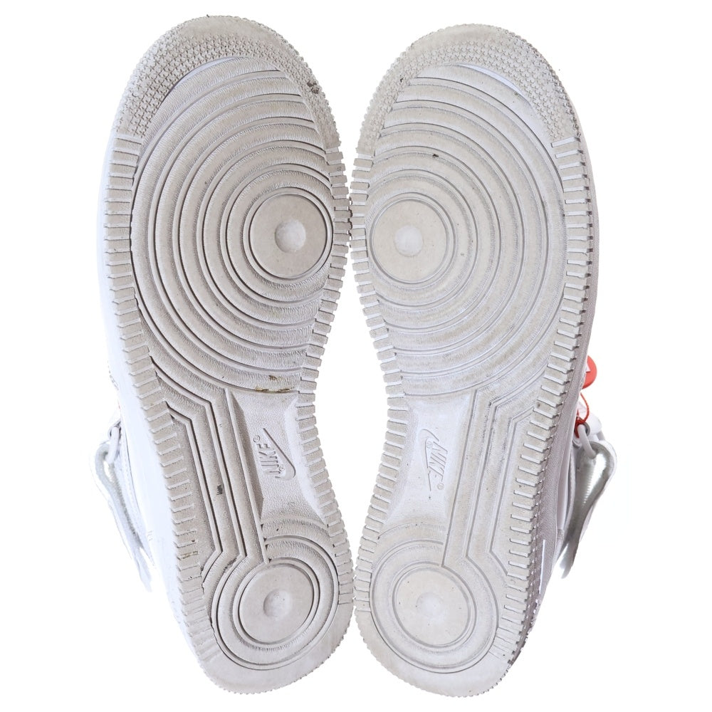 NIKE(ナイキ) ×SUPREME AIR FORCE 1 MID SP FZ8784-100 シュプリーム エアフォース1 ミッドカットスニーカー ホワイト US8.5 /26.5cm