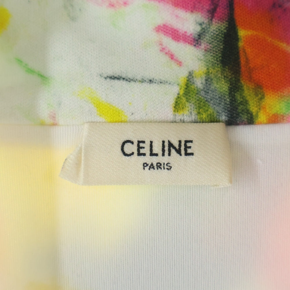 CELINE(セリーヌ) 22AW トリオンフ ペイントデザイン トラックジャケット ジャージー マルチカラー 2Y671383Q