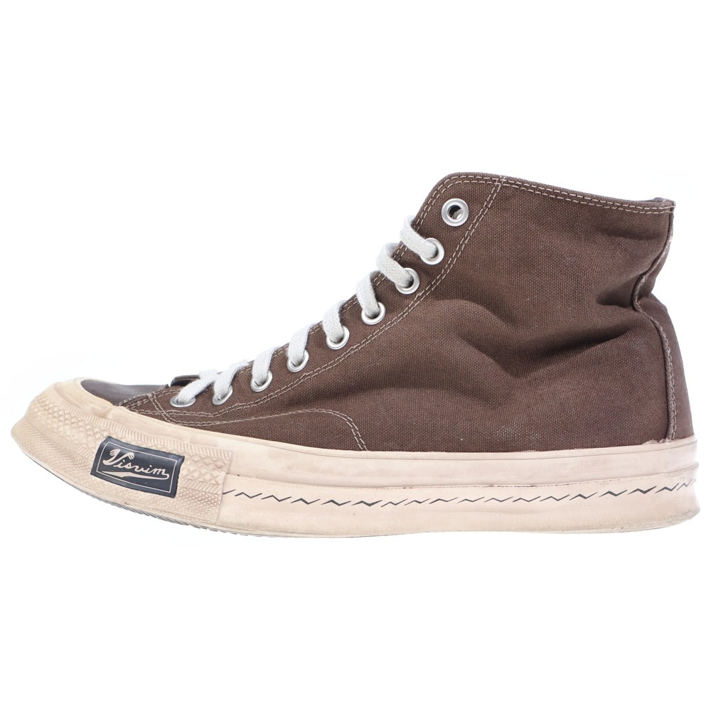VISVIM(ヴィスヴィム) SKAGWAY HI G.PATTEN スカグウェイ ハイカットスニーカー ブラウン