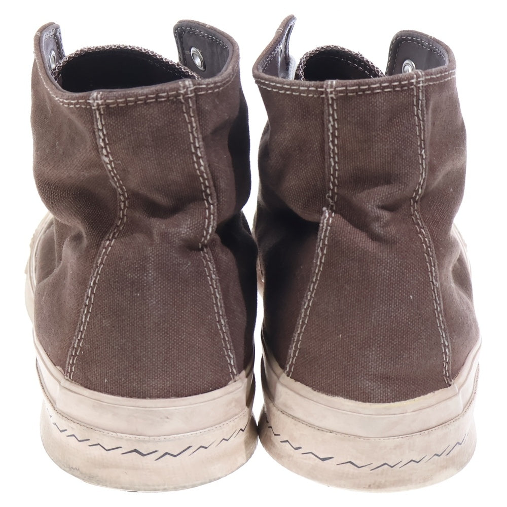 VISVIM(ヴィスヴィム) SKAGWAY HI G.PATTEN スカグウェイ ハイカットスニーカー ブラウン