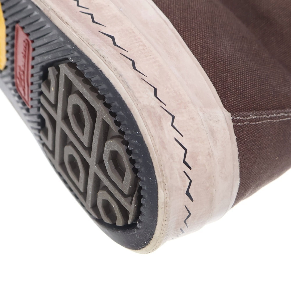 VISVIM(ヴィスヴィム) SKAGWAY HI G.PATTEN スカグウェイ ハイカットスニーカー ブラウン