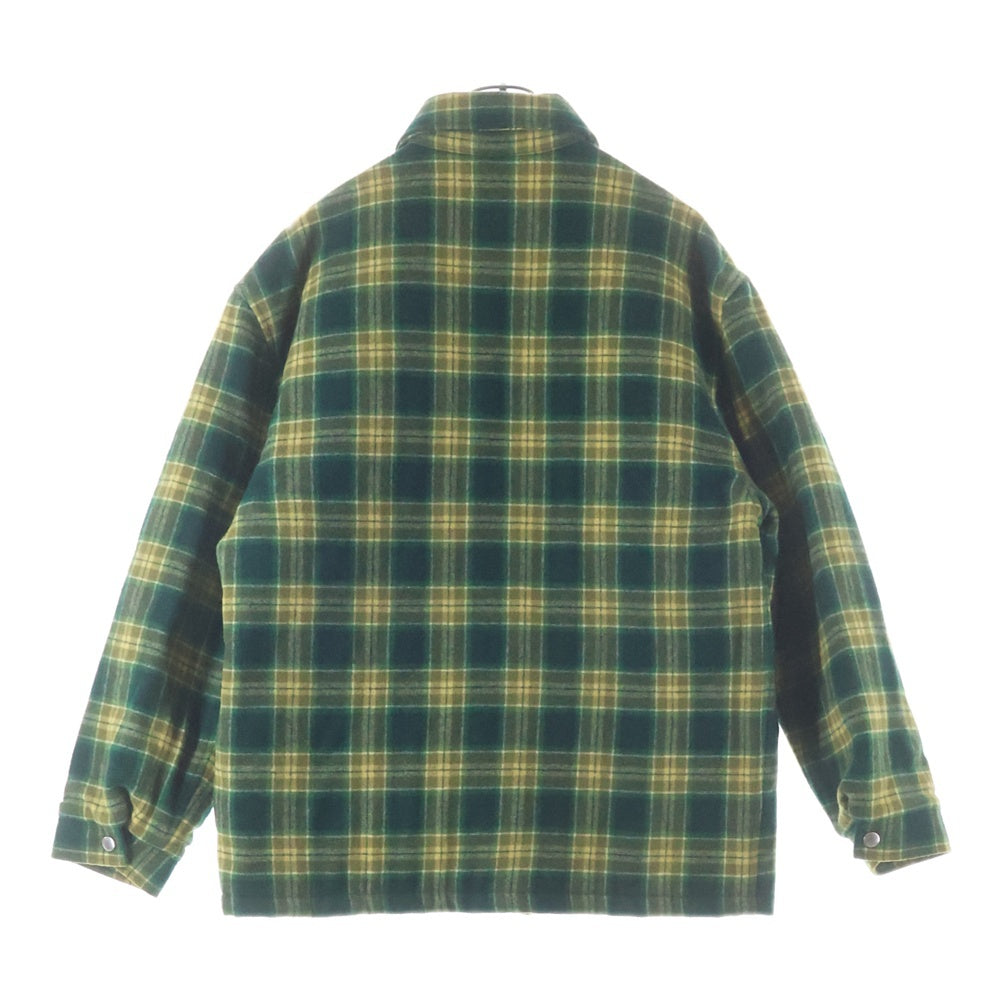 CELINE(セリーヌ) 22AW Overshirt in Checked Wool チェック柄 裏地