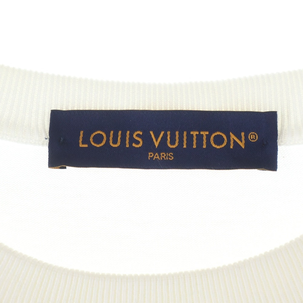 LOUIS VUITTON(ルイヴィトン) 24AW モノグラムジャガード 半袖Tシャツ カットソー ホワイト RM242MQ Z34 HRN42W