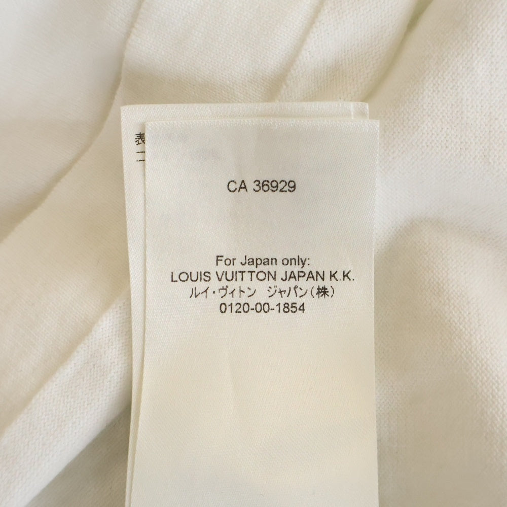 LOUIS VUITTON(ルイヴィトン) 24AW モノグラムジャガード 半袖Tシャツ カットソー ホワイト RM242MQ Z34 HRN42W