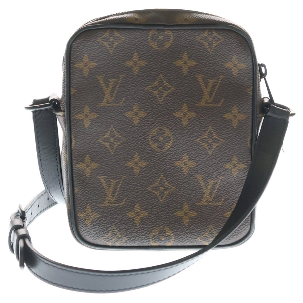 LOUIS VUITTON(ルイヴィトン) モノグラム マカサー ショルダーバッグ PVCレザー 総柄 ブラウン RFID M69404