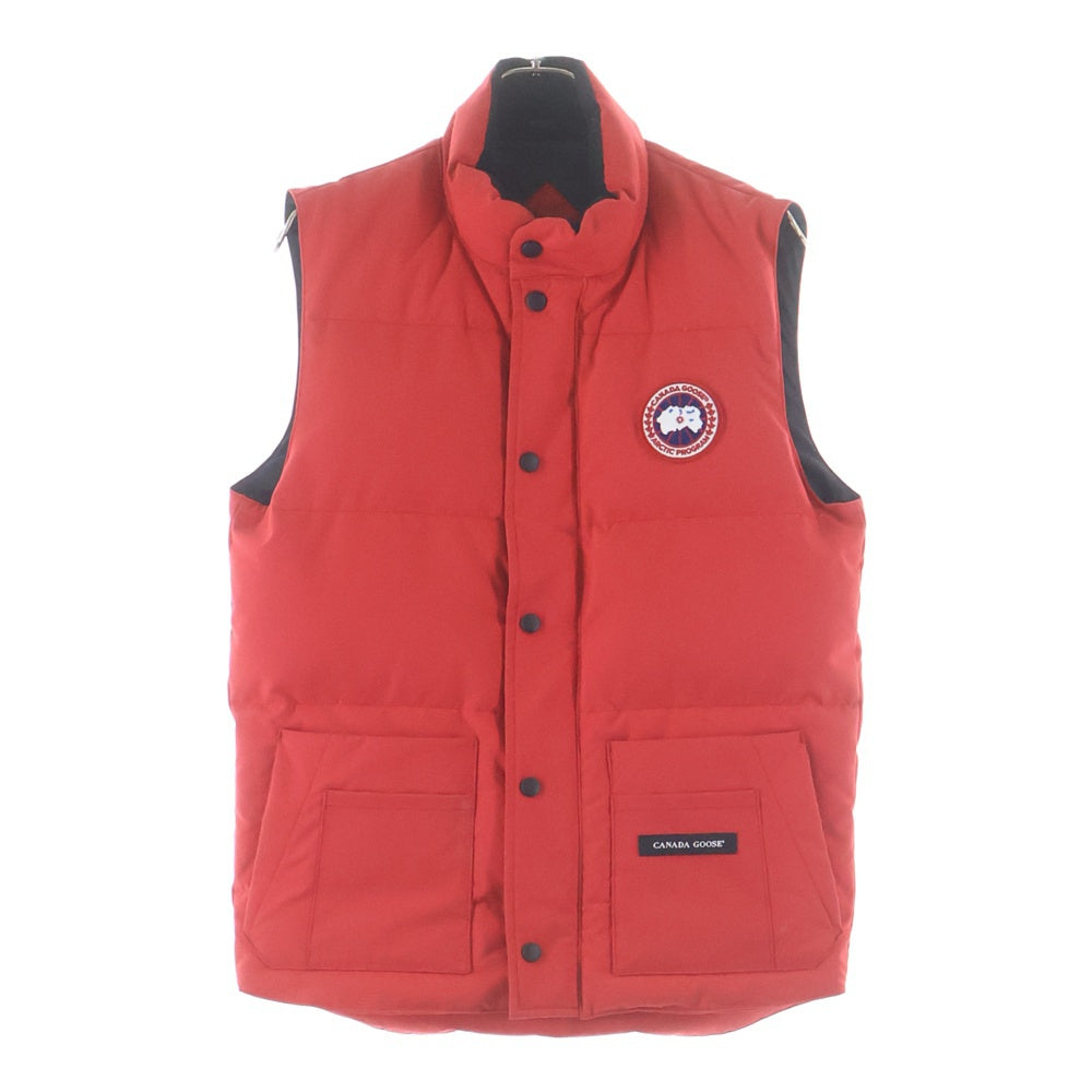 CANADA GOOSE(カナダグース) FREESTYLE CREW VEST フリースタイル クルー ダウンベスト レッド 4154M