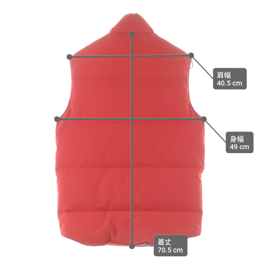 CANADA GOOSE(カナダグース) FREESTYLE CREW VEST フリースタイル クルー ダウンベスト レッド 4154M