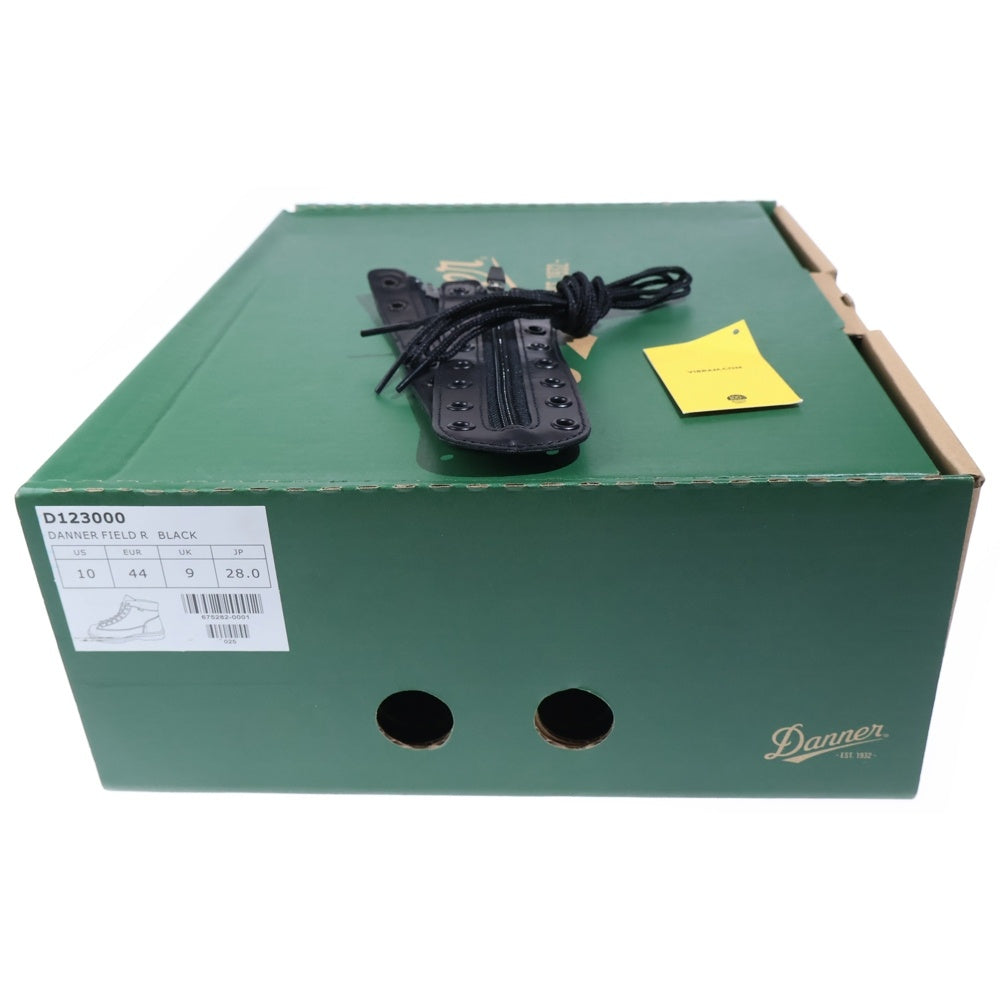 DANNER(ダナー) D123000 DANNER FIELD R GORE-TEX ダナーフィールド アール ゴアテックス レザーワークブーツ シューズ ブラック US10/28cm