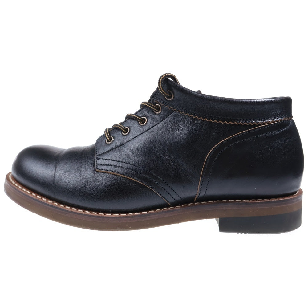 ROLLING DUB TRIO(ローリングダブトリオ) RDT-A01 COUPEN HORSEHIDE コッペン ホースハイド レザーレースアップシューズ ブーツ ブラック US9/27cm
