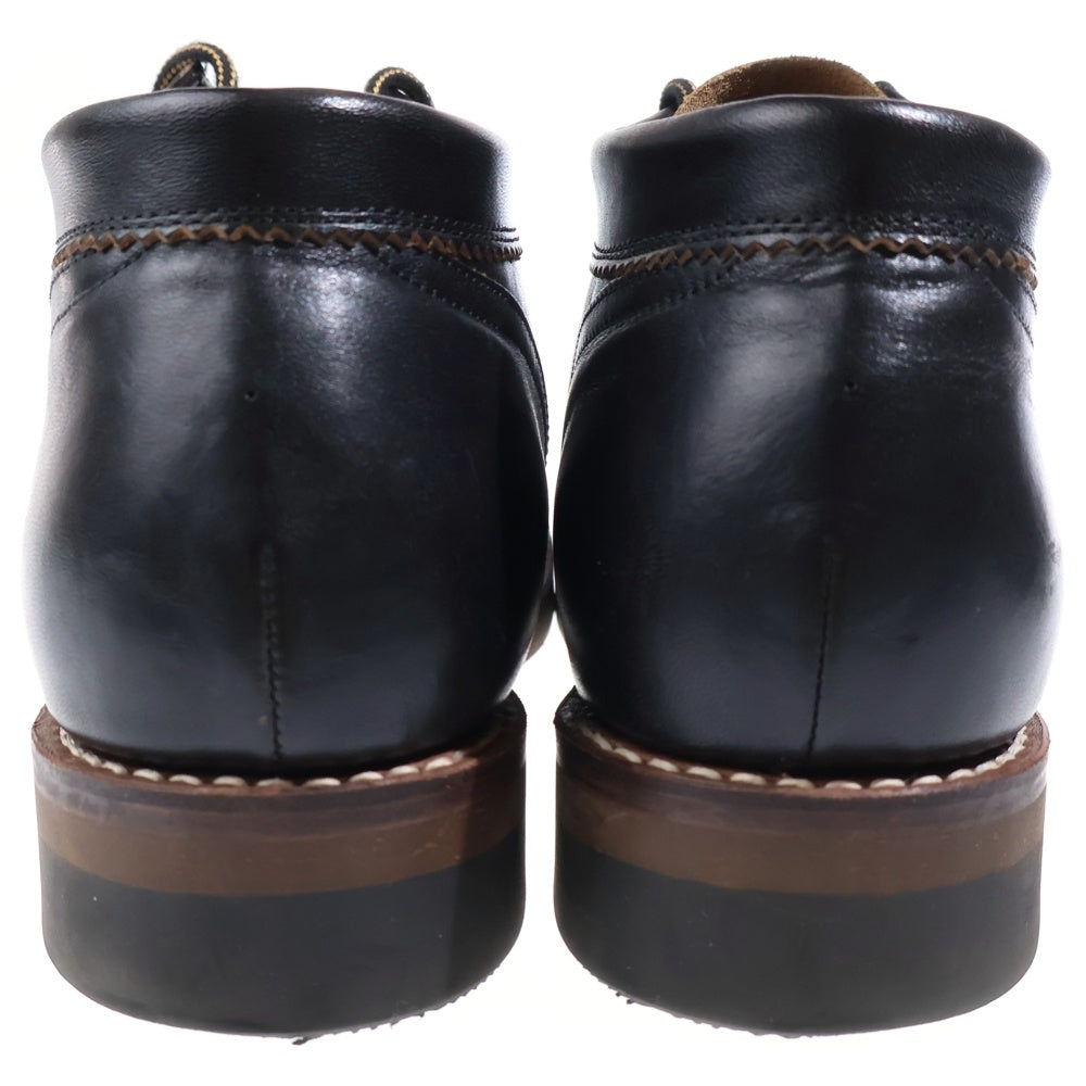 ROLLING DUB TRIO(ローリングダブトリオ) RDT-A01 COUPEN HORSEHIDE コッペン ホースハイド レザーレースアップシューズ ブーツ ブラック US9/27cm