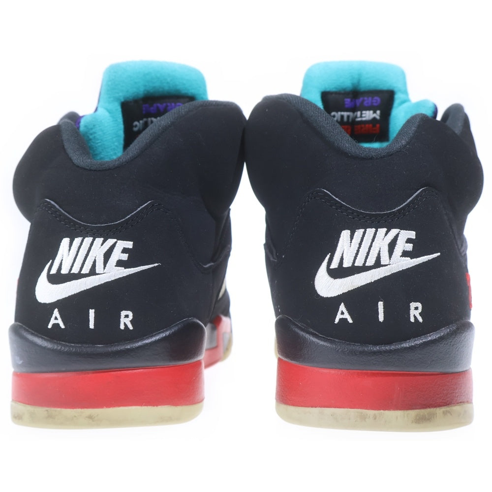 NIKE(ナイキ) AIR JORDAN 5 RETRO エアジョーダン ハイカットスニーカー ブラック US10/28cm CZ1786-001